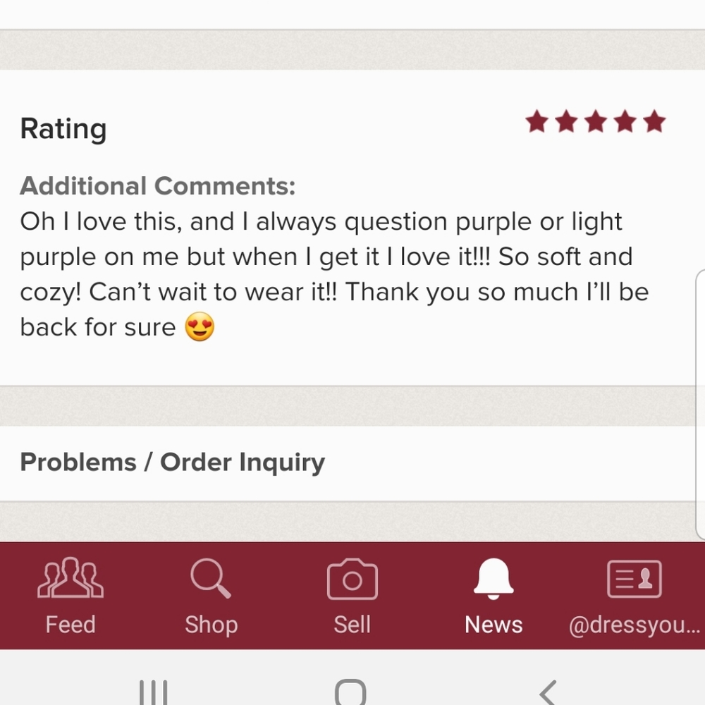 💜Soft Purple "Take It Day By Day" Top - Picture 7 of 7